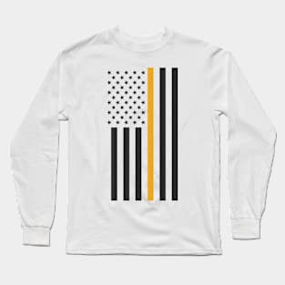 Search and Rescue Thin Orange Flag Long Sleeve T-Shirt